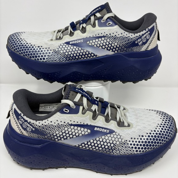 Brooks Caldera 6 Men\'s Size 9 Blue Grey Trail Running Shoes (1103791D071) main image 5
